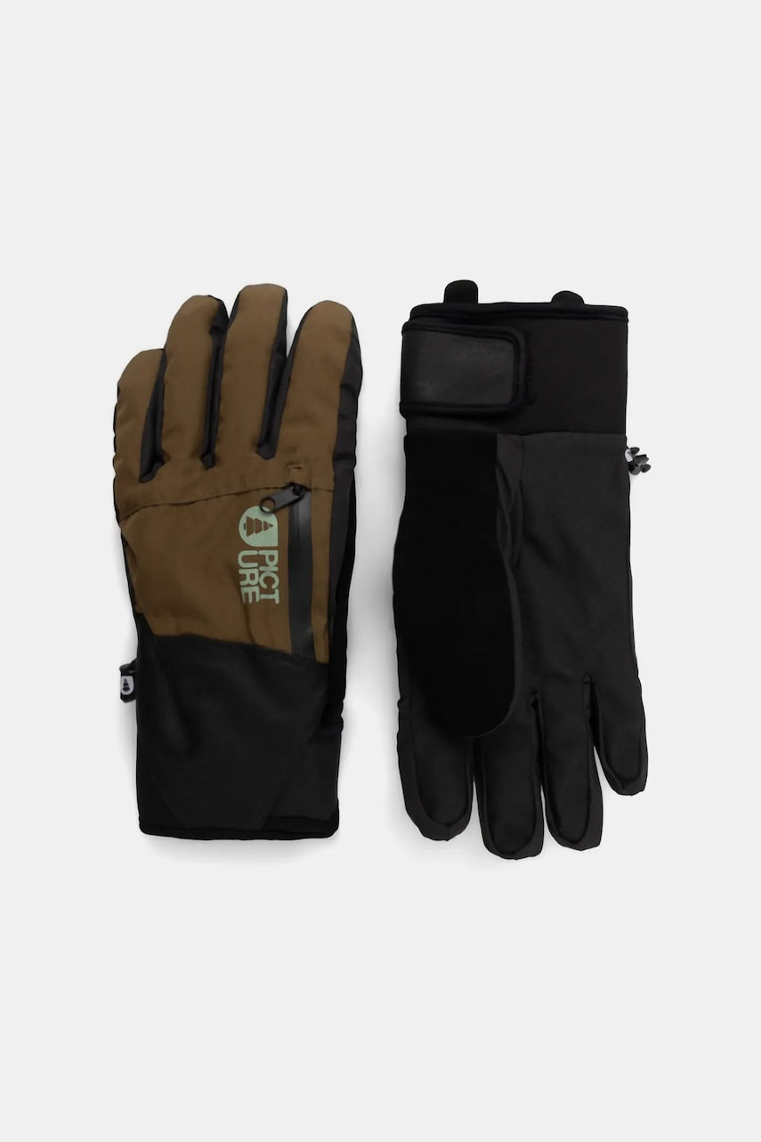 Smučarske rokavice Picture Madson Gloves zelena barva, GT0177
