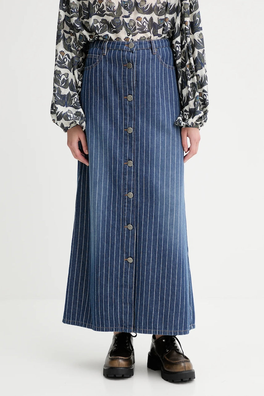 Bombažno krilo iz jeansa MUNTHE LIVONO 253123825316