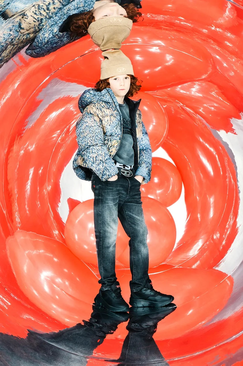 Otroške kavbojke Diesel D-MAKI-J TROUSERS J02344