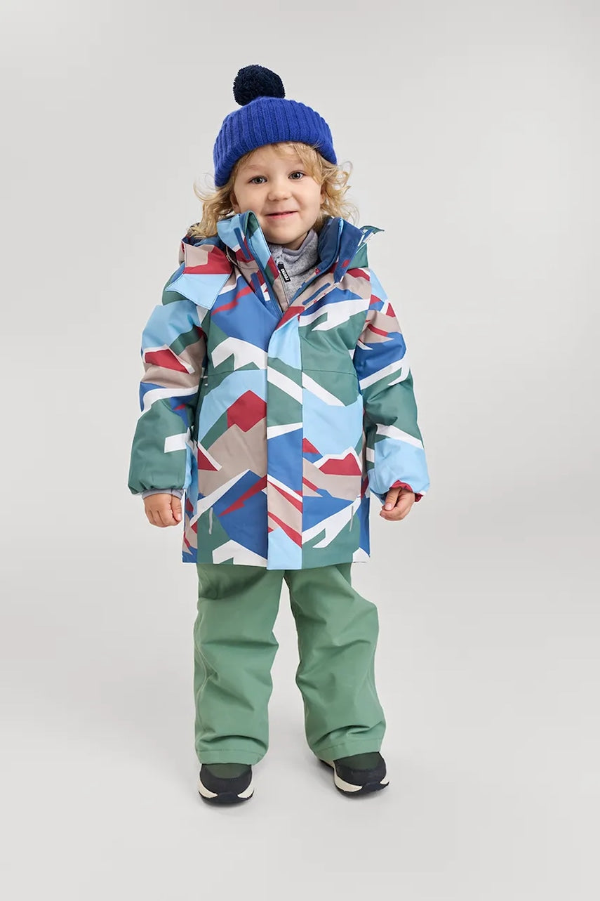 Dječje zimske sportske hlače Reima Loikin boja: zelena, 5100412A