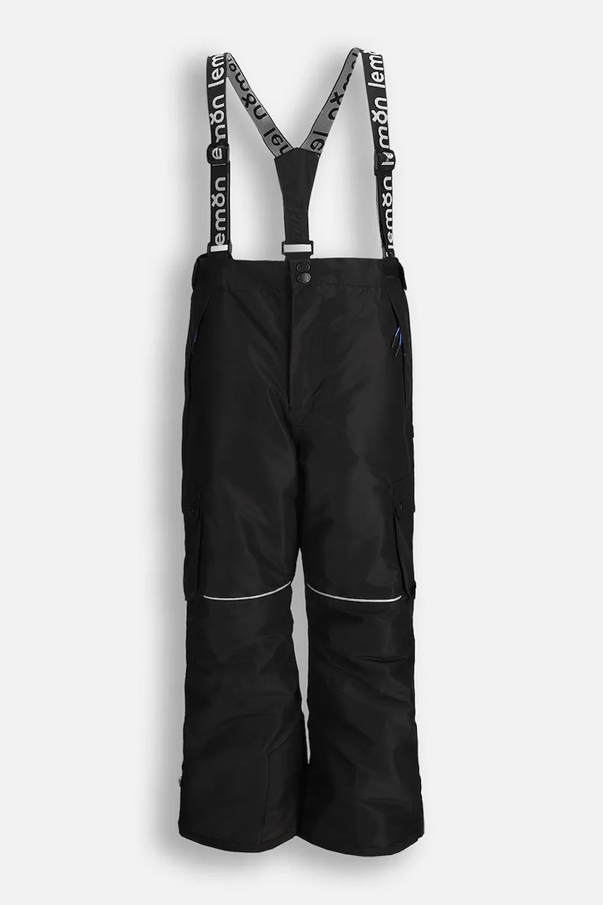 Dječje zimske sportske hlače Lemon Explore boja: crna, OUTERWEAR SNOW&SKI BOY