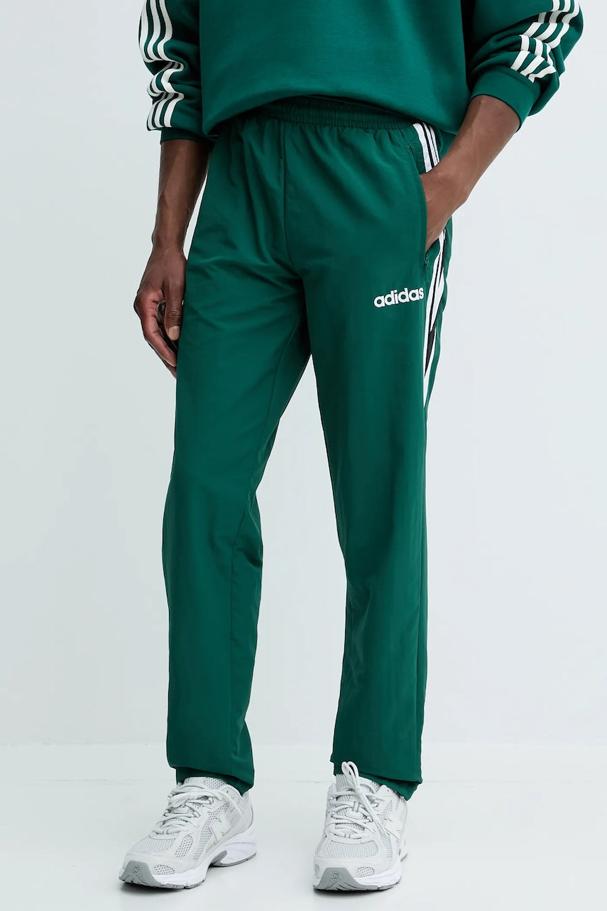 Donji dio trenirke adidas Originals Track Pant boja: zelena, s aplikacijom, JX3055