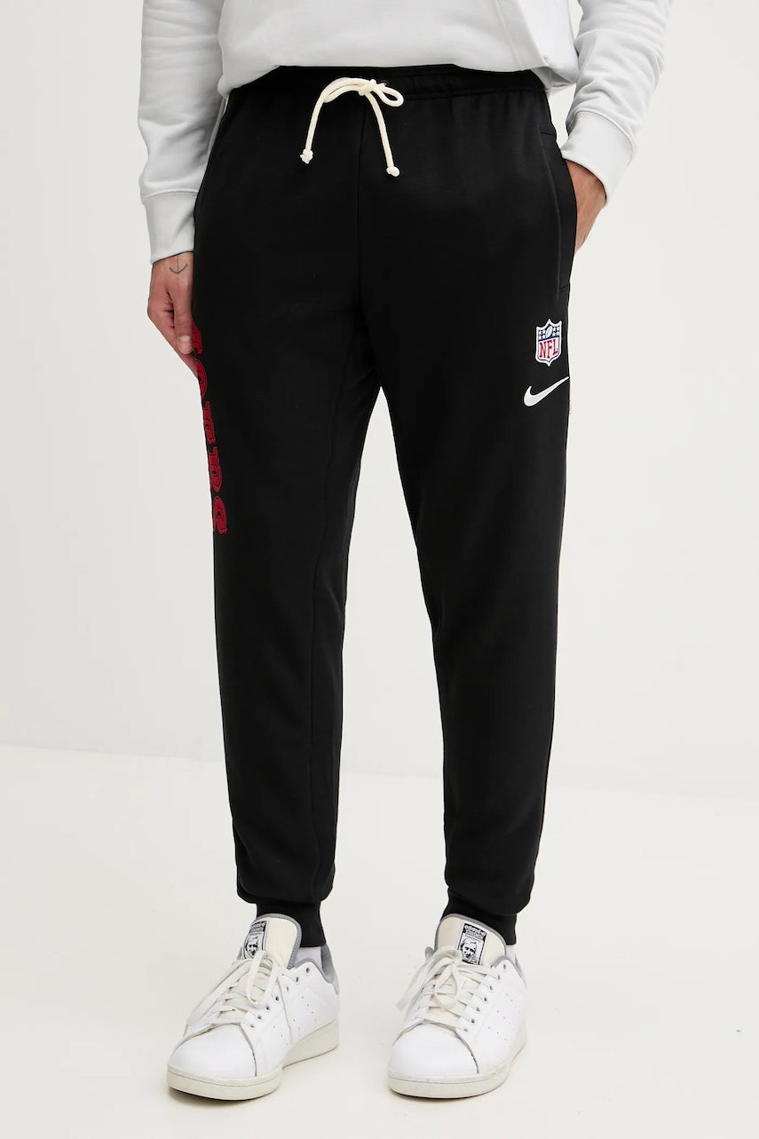 Donji dio trenirke Nike Dri-Fit SI Taper Pant boja: crna, bez uzorka, 03B0-00A-73-JK2