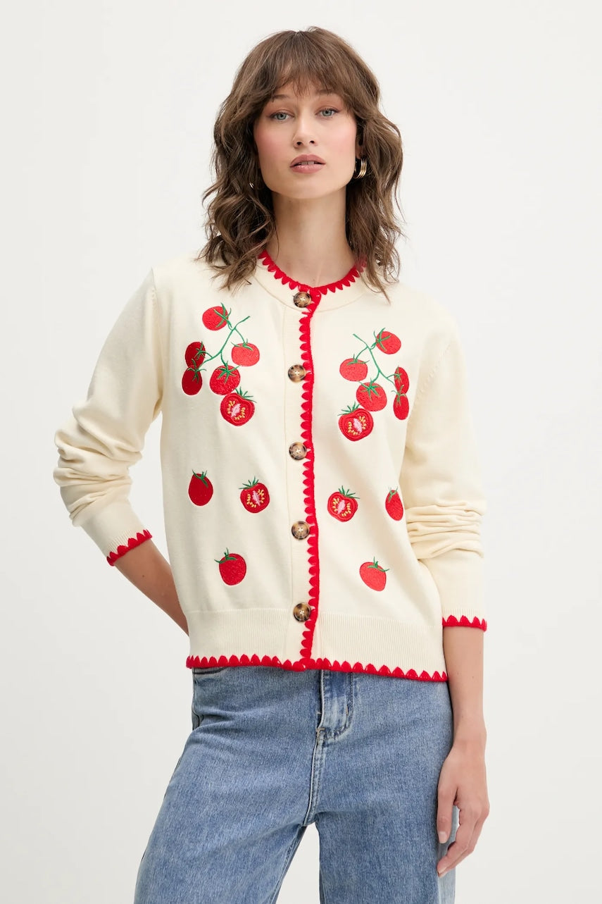 Jopica Never Fully Dressed Tomato ženska, bež barva, NFDKN697