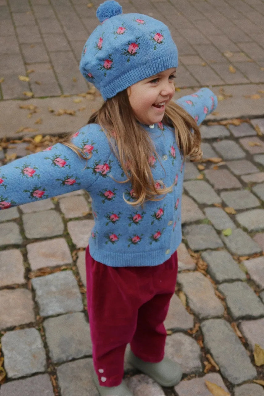 Pulover z dodatkom volne Konges Sløjd BELOU KNIT CARDIGAN KS103711