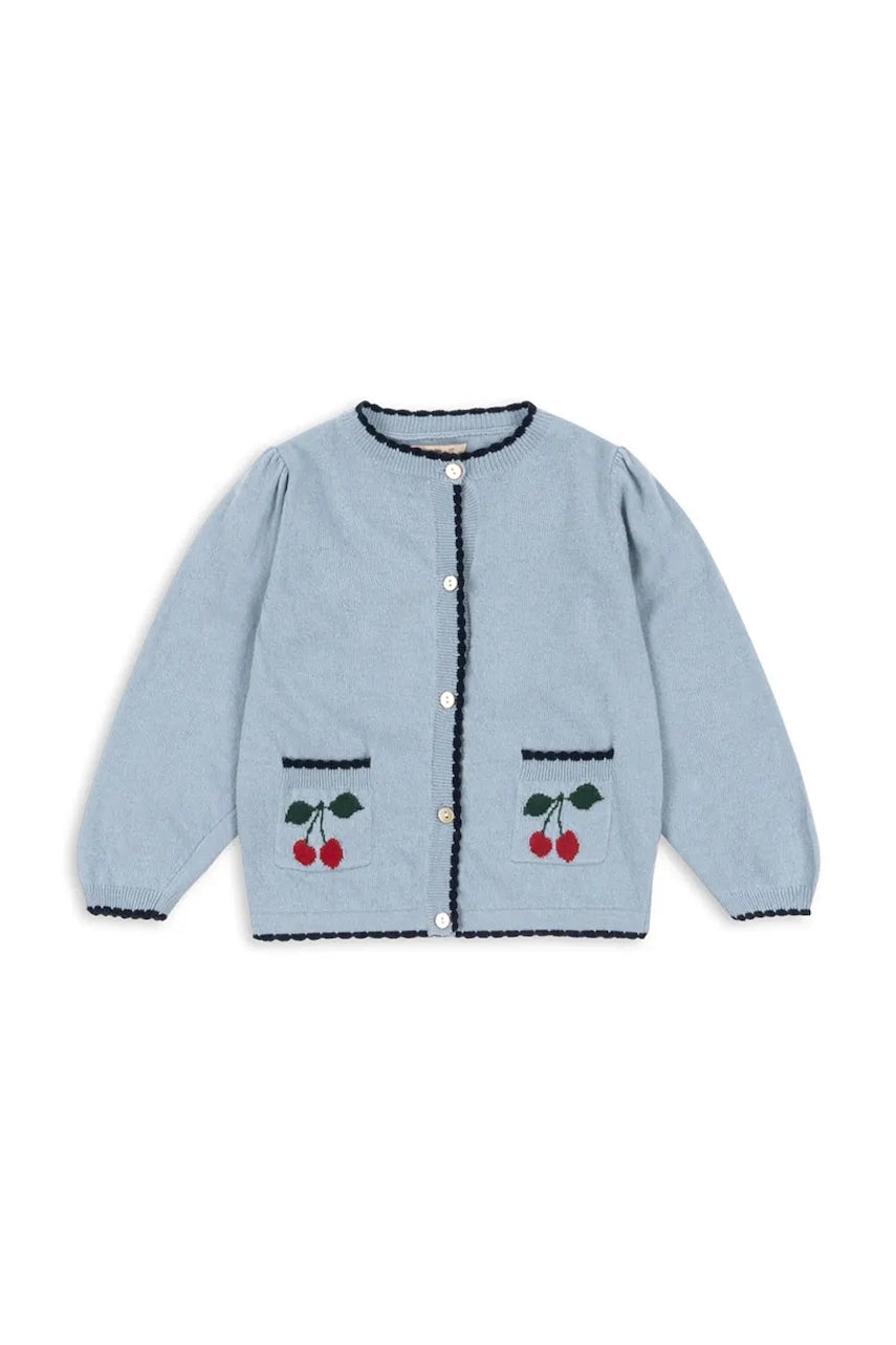 Otroški volneni pulover Konges Sløjd ALEXA KNIT CARDIGAN KS101389