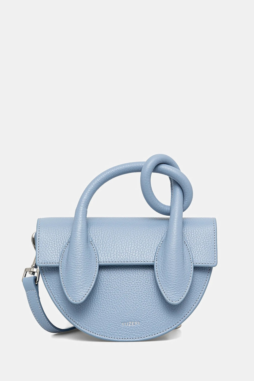 Kožna torba Yuzefi PRETZEL YUZPF25-HB-PRZ-L059