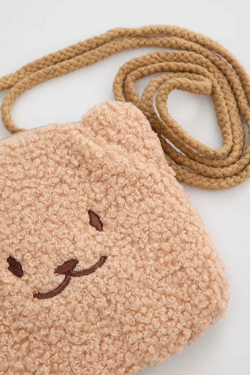 Otroška torbica Coccodrillo bež barva, ACCESSORIES