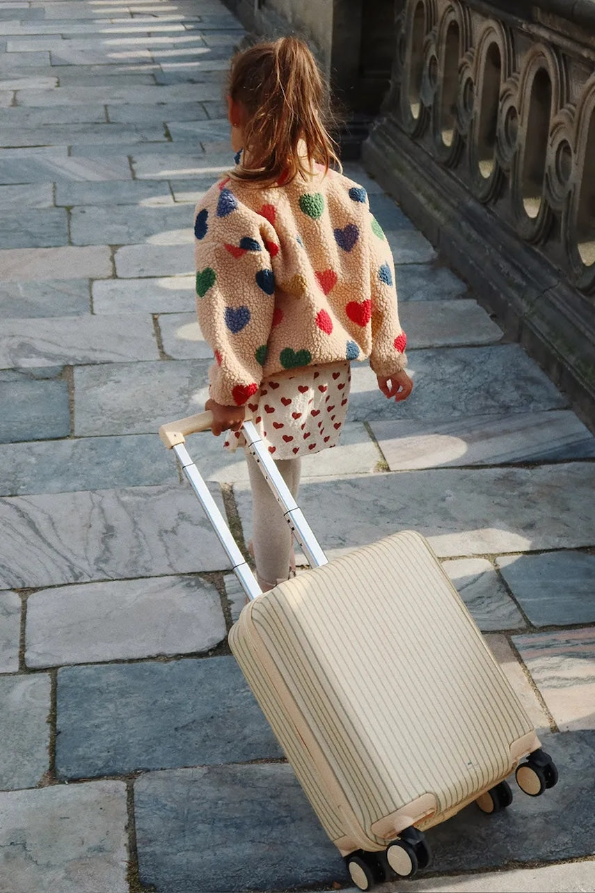 Kofer Konges Sløjd TRAVEL SUITCASE boja: žuta, KS103550