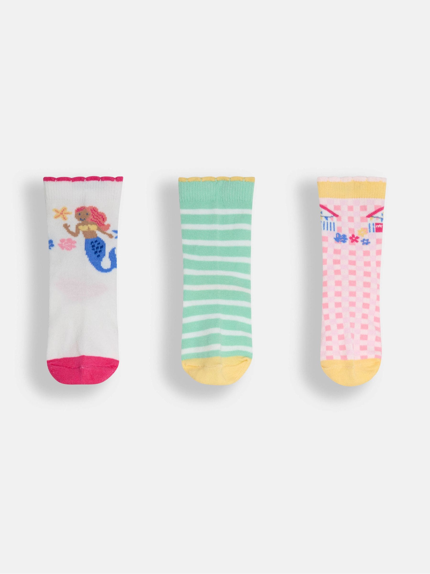Blue 3-Pack Socks 2-4 Yrs