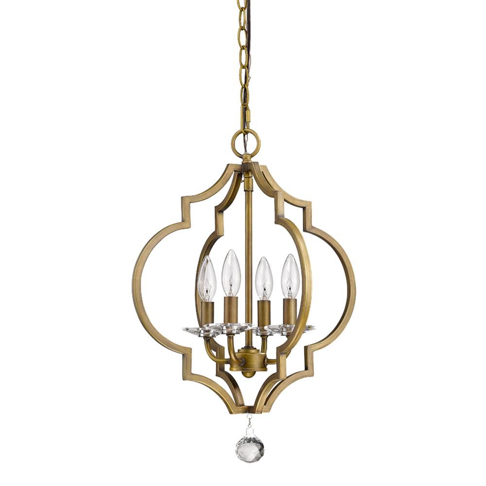 Acclaim Lighting Peyton 16 Inch Cage Pendant Peyton - IN11017RB - Traditional