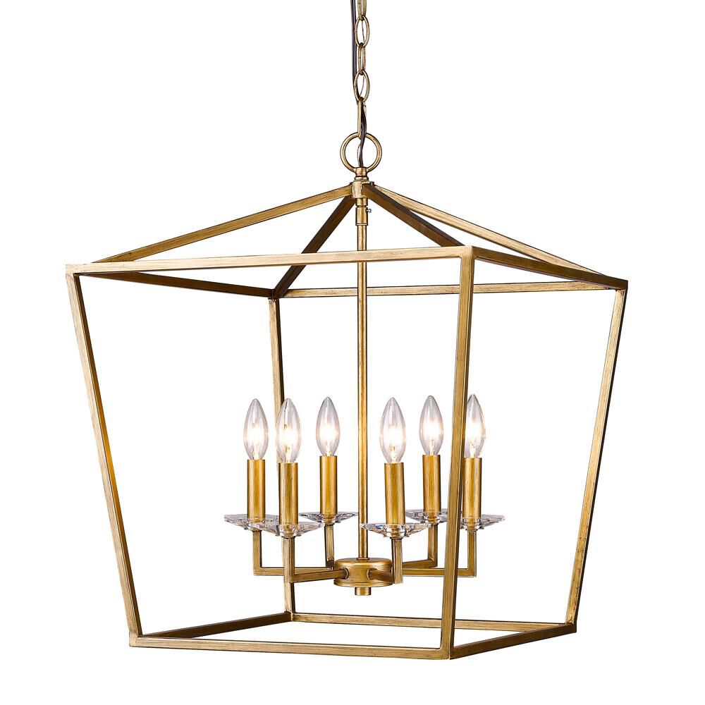 Acclaim Lighting Kennedy 20 Inch Cage Pendant Kennedy - IN11130AG - Transitional