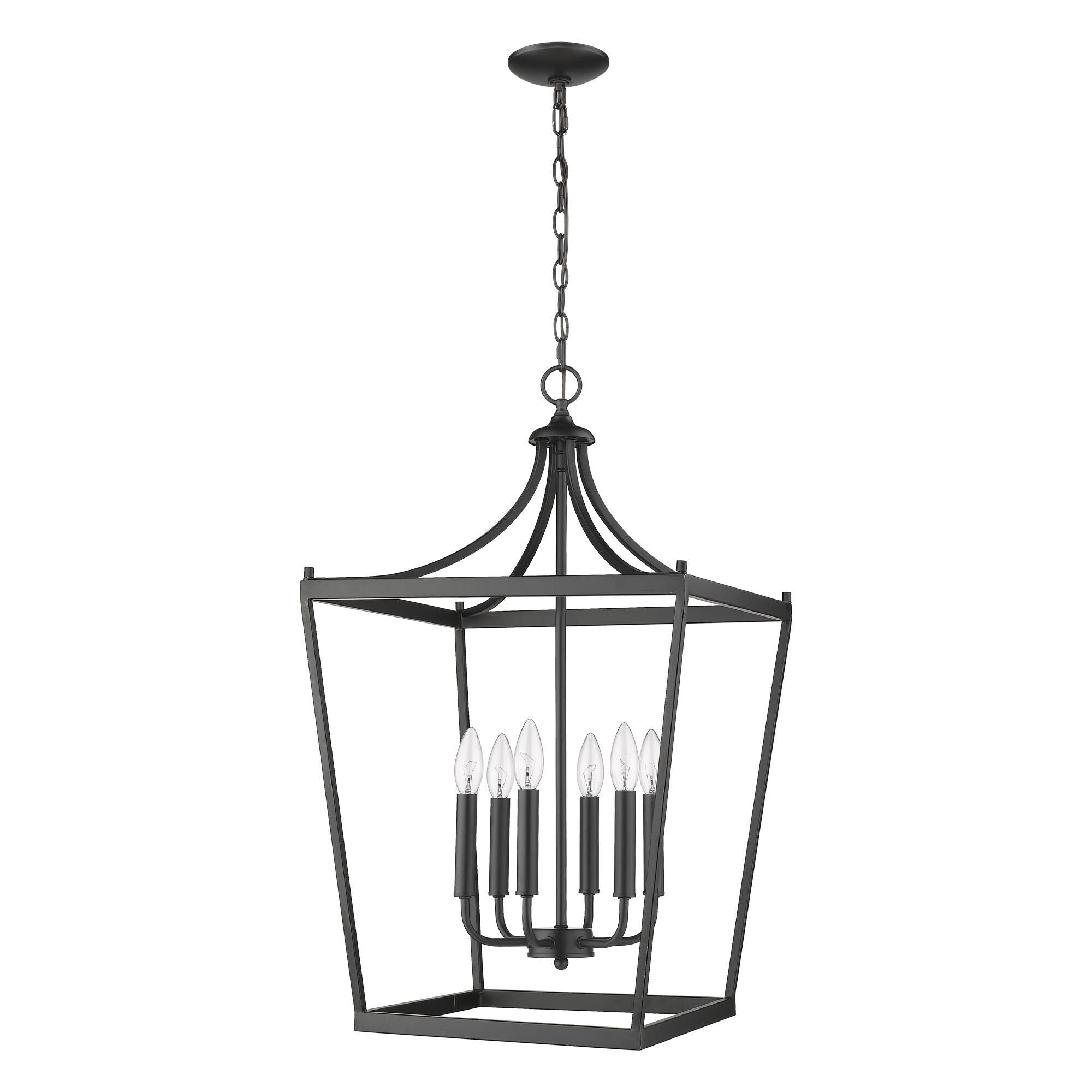 Acclaim Lighting Kennedy 16 Inch Cage Pendant Kennedy - IN11134BK - Transitional