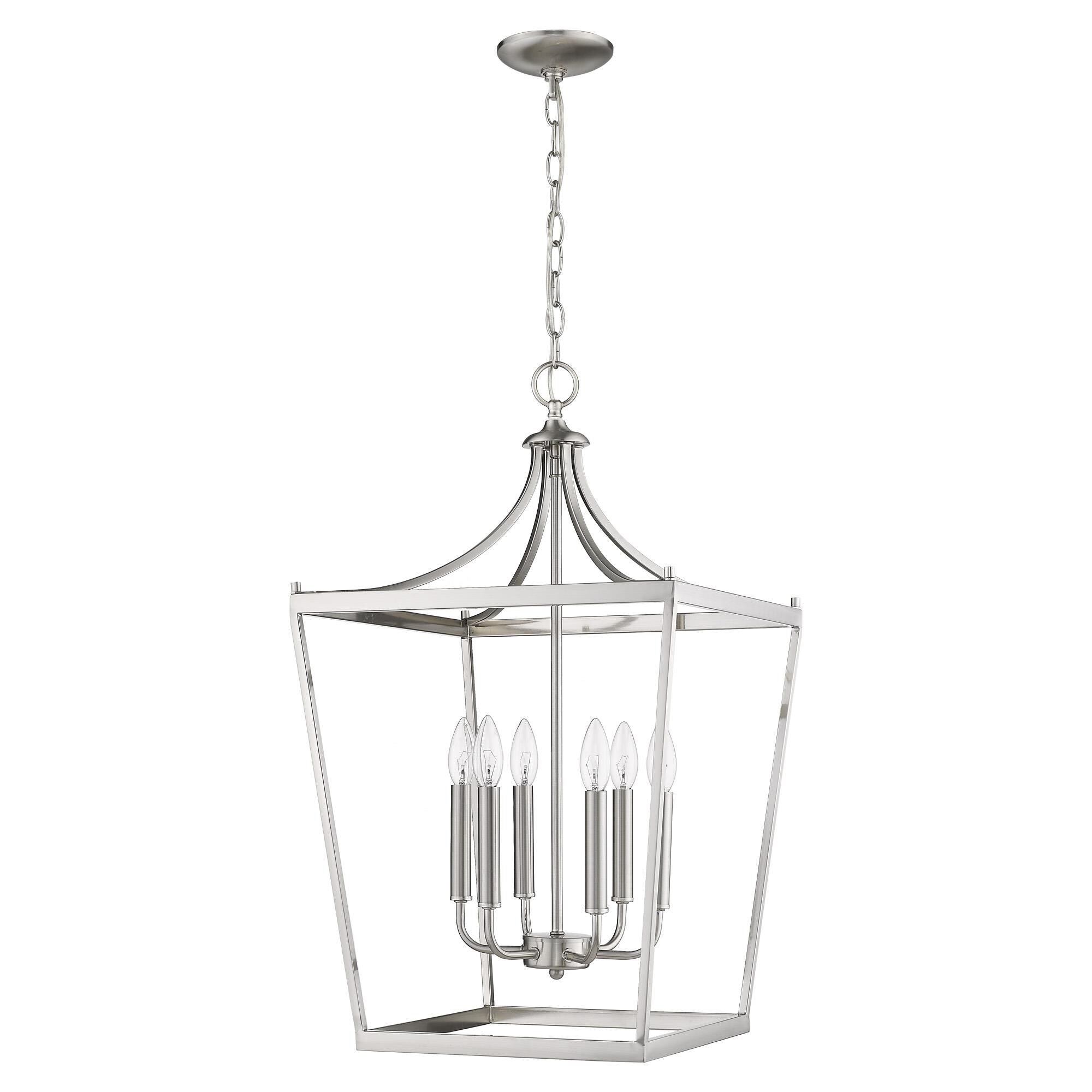 Acclaim Lighting Kennedy 16 Inch Cage Pendant Kennedy - IN11134SN - Transitional