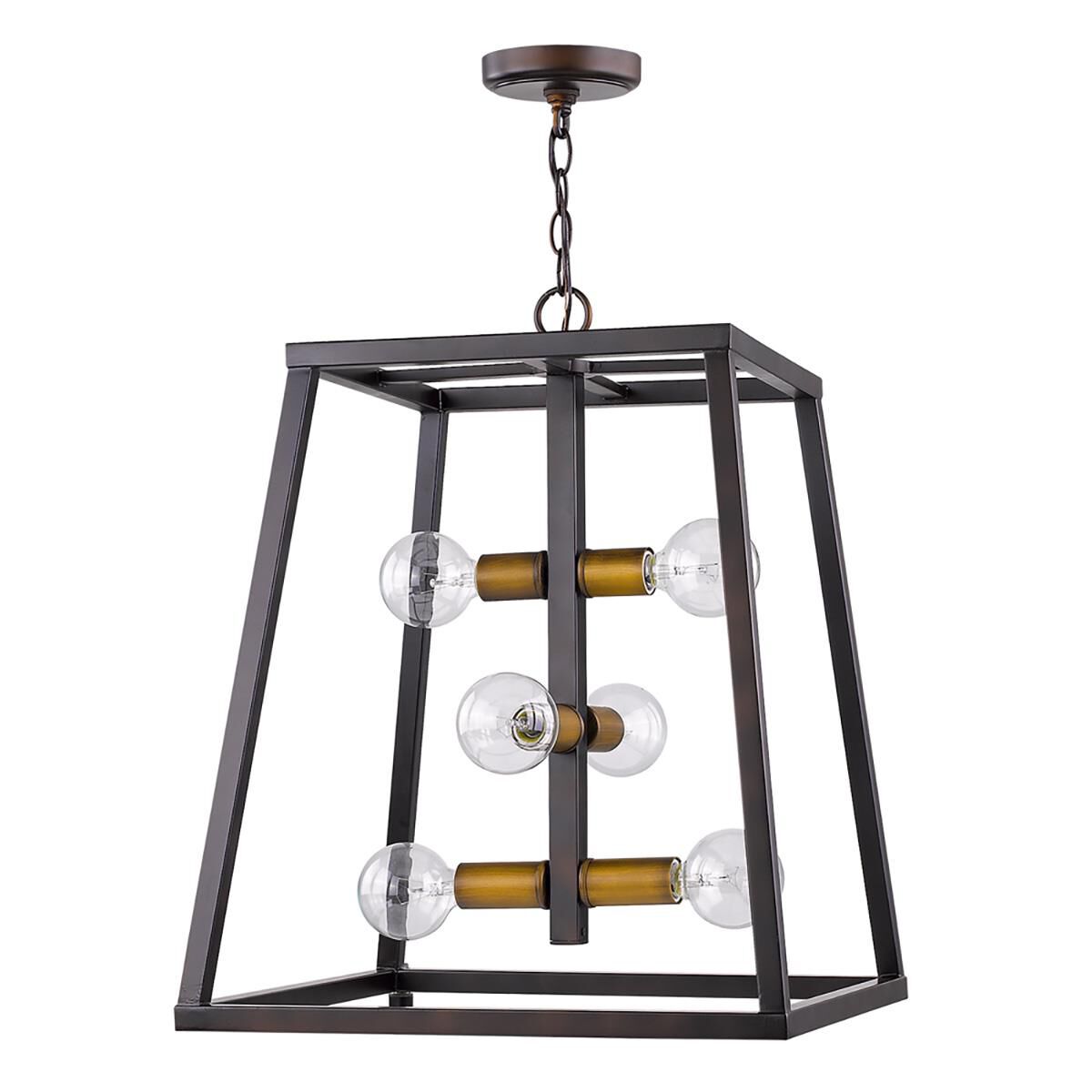 Acclaim Lighting Tiberton 19 Inch Cage Pendant Tiberton - IN11381ORB - Transitional