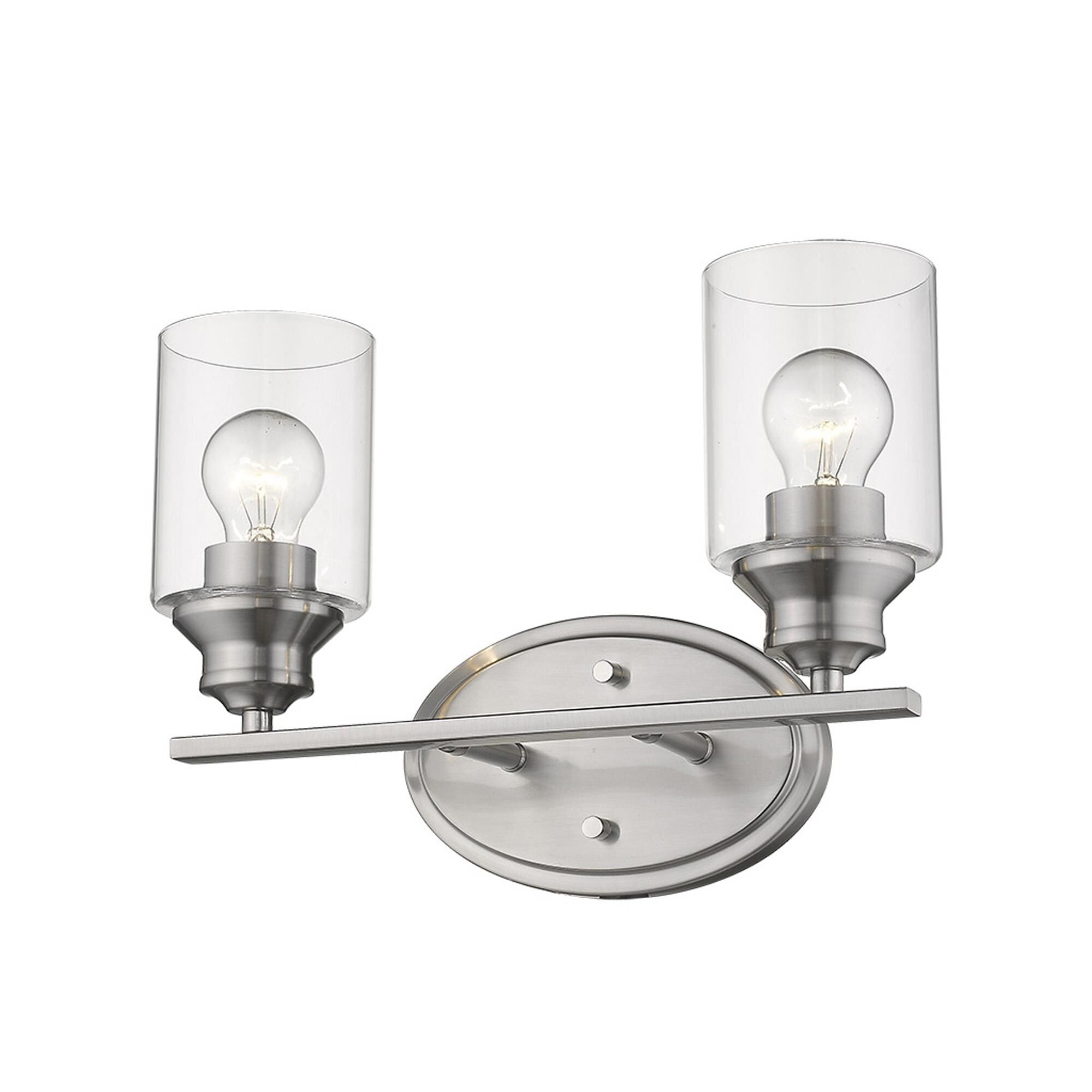 Acclaim Lighting Gemma 14 Inch 2 Light Bath Vanity Light Gemma - IN41451SN - Transitional