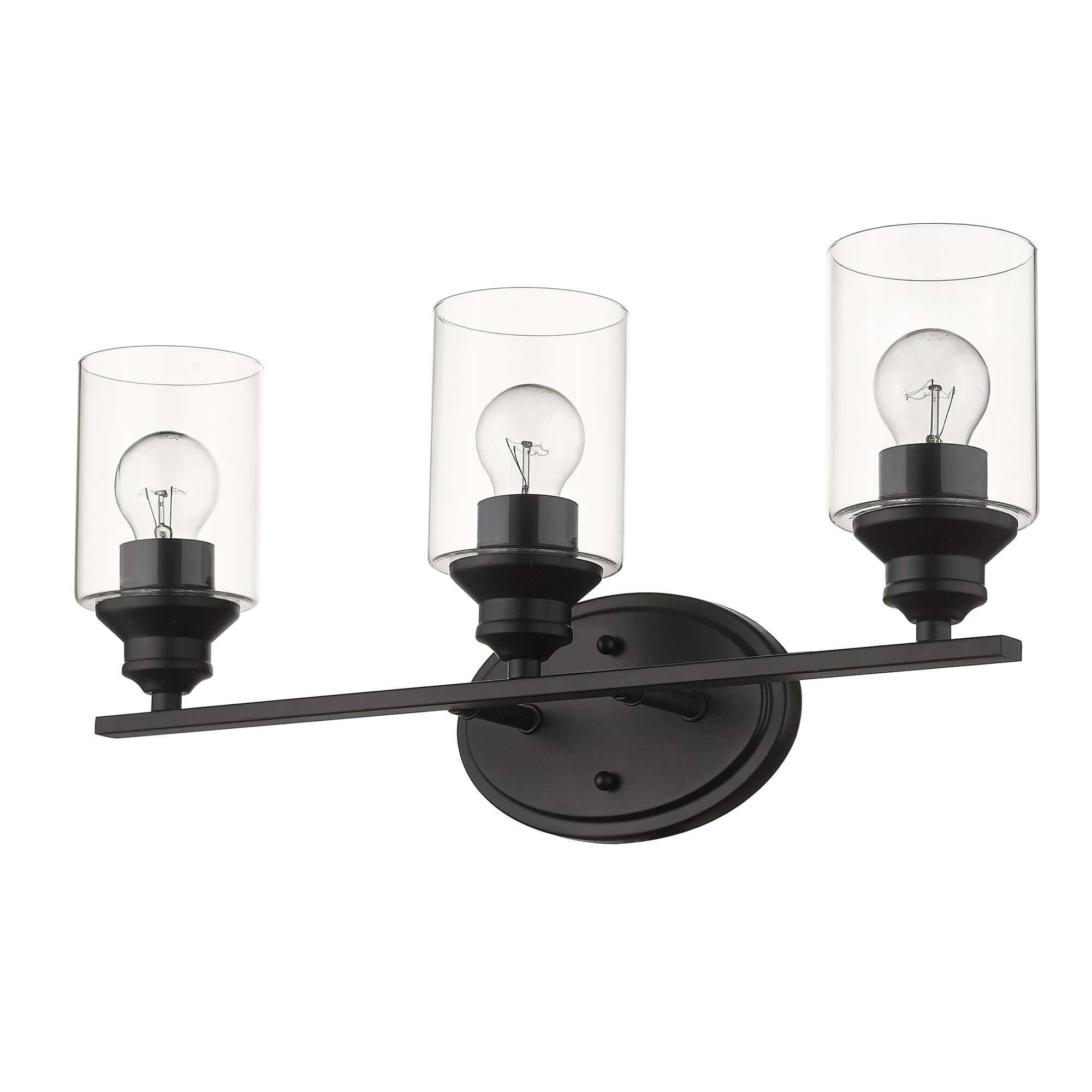 Acclaim Lighting Gemma 22 Inch 3 Light Bath Vanity Light Gemma - IN41452BK - Transitional