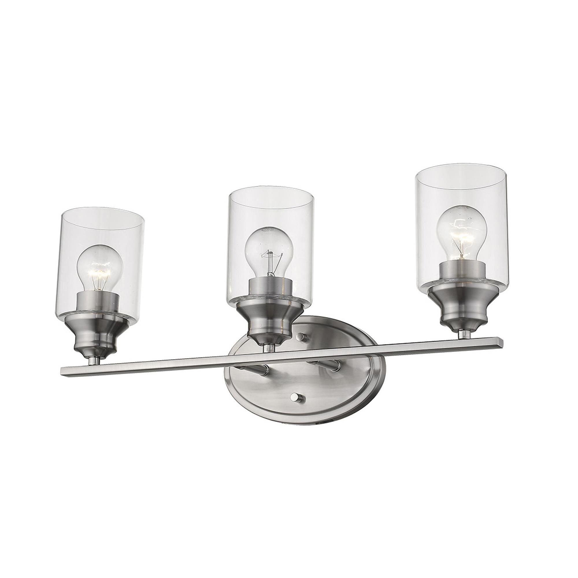 Acclaim Lighting Gemma 22 Inch 3 Light Bath Vanity Light Gemma - IN41452SN - Transitional