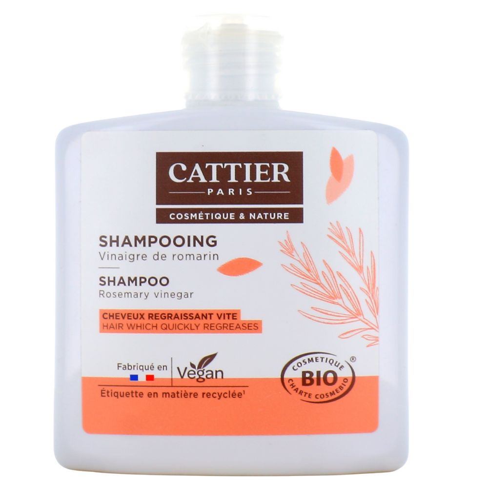 Cattier Organic Rosemary Vinegar Hair Shampoo 250ML