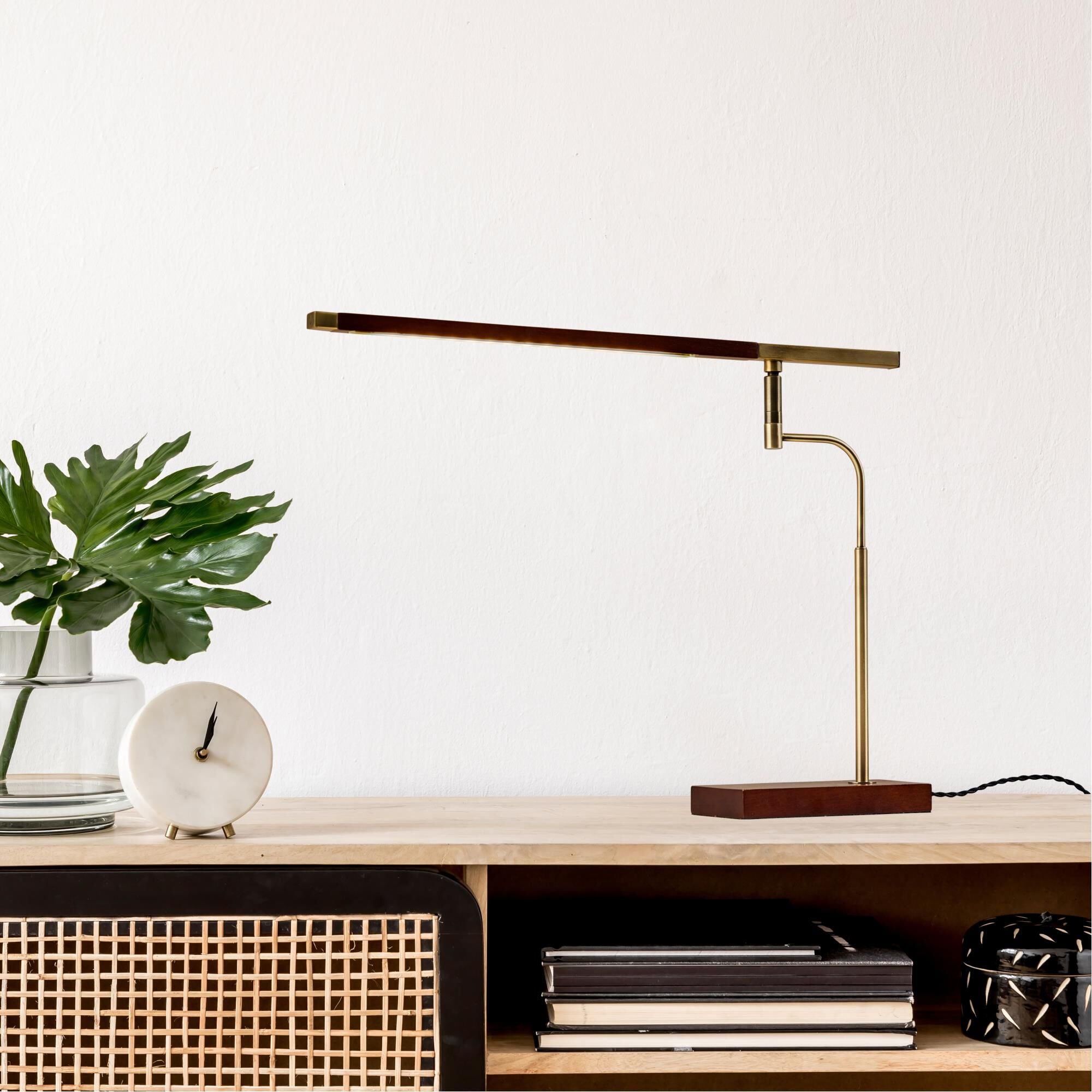 Adesso Barrett 28 Inch Desk Lamp Barrett - 3046-15 - Modern Contemporary
