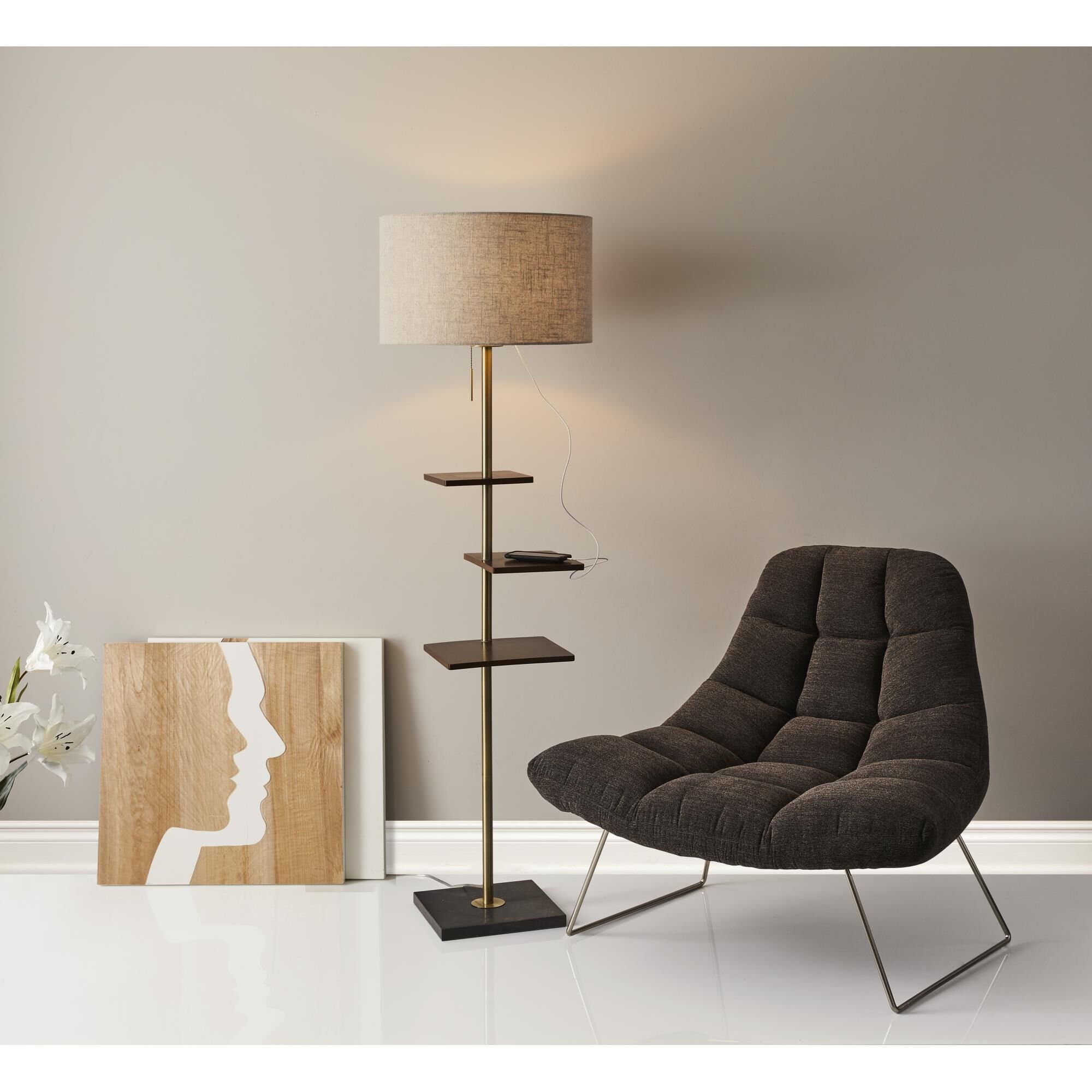 Adesso Bartlett Side Chair Bartlett - GR2004-10 - Modern Contemporary