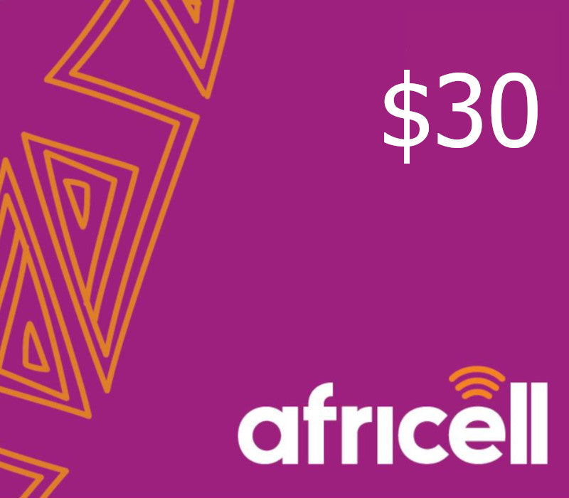 Africell $30 Mobile Top-up CG