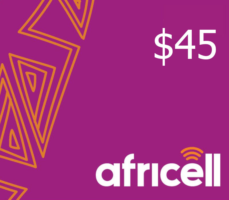 Africell $45 Mobile Top-up CG