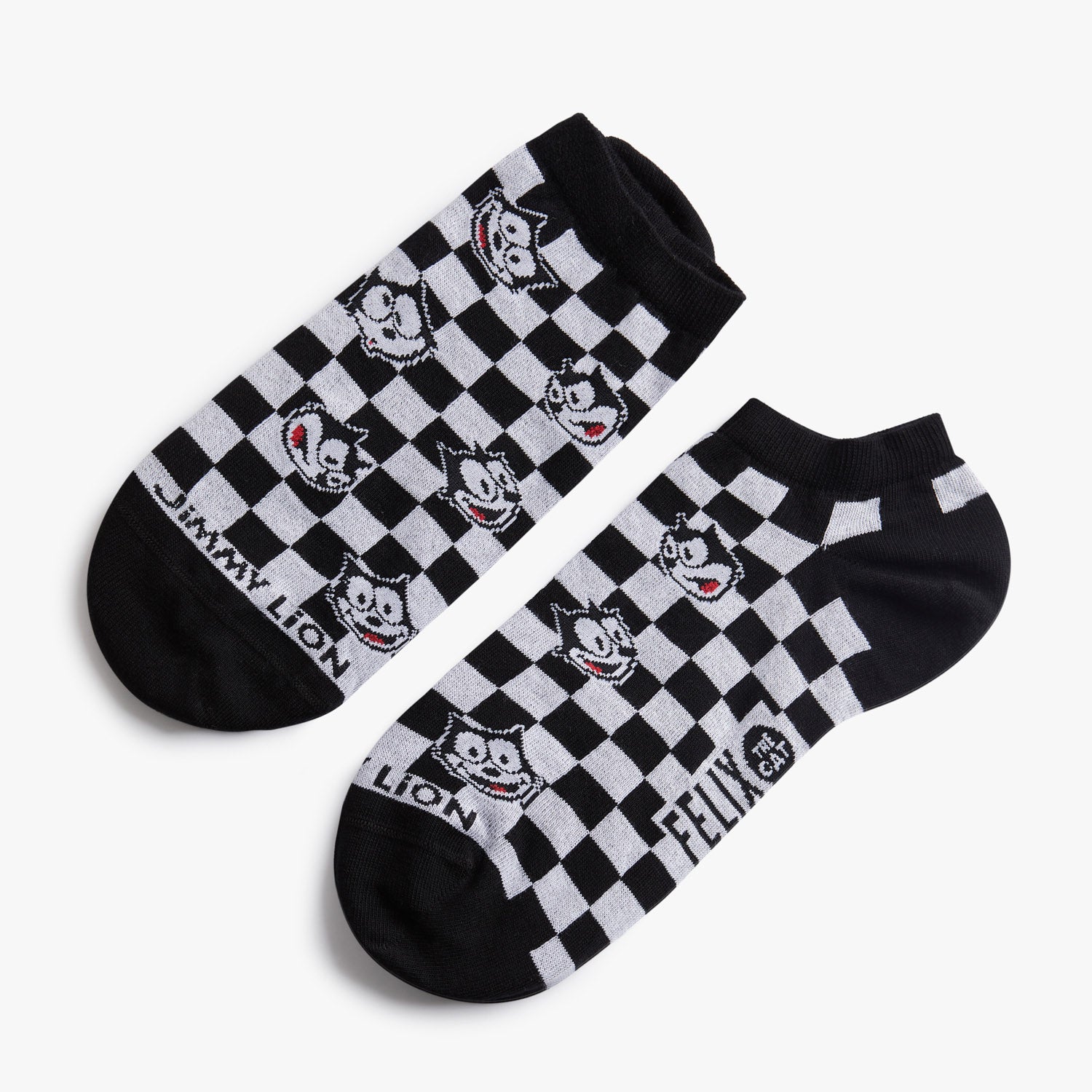 Sneakersocken Felix Check | Felix the Cat x Jimmy Lion