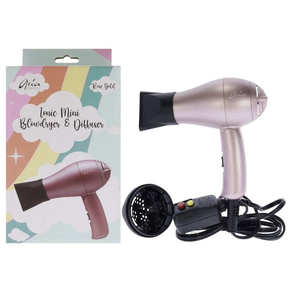 Ionic Mini Blow Dryer - Rose Gold