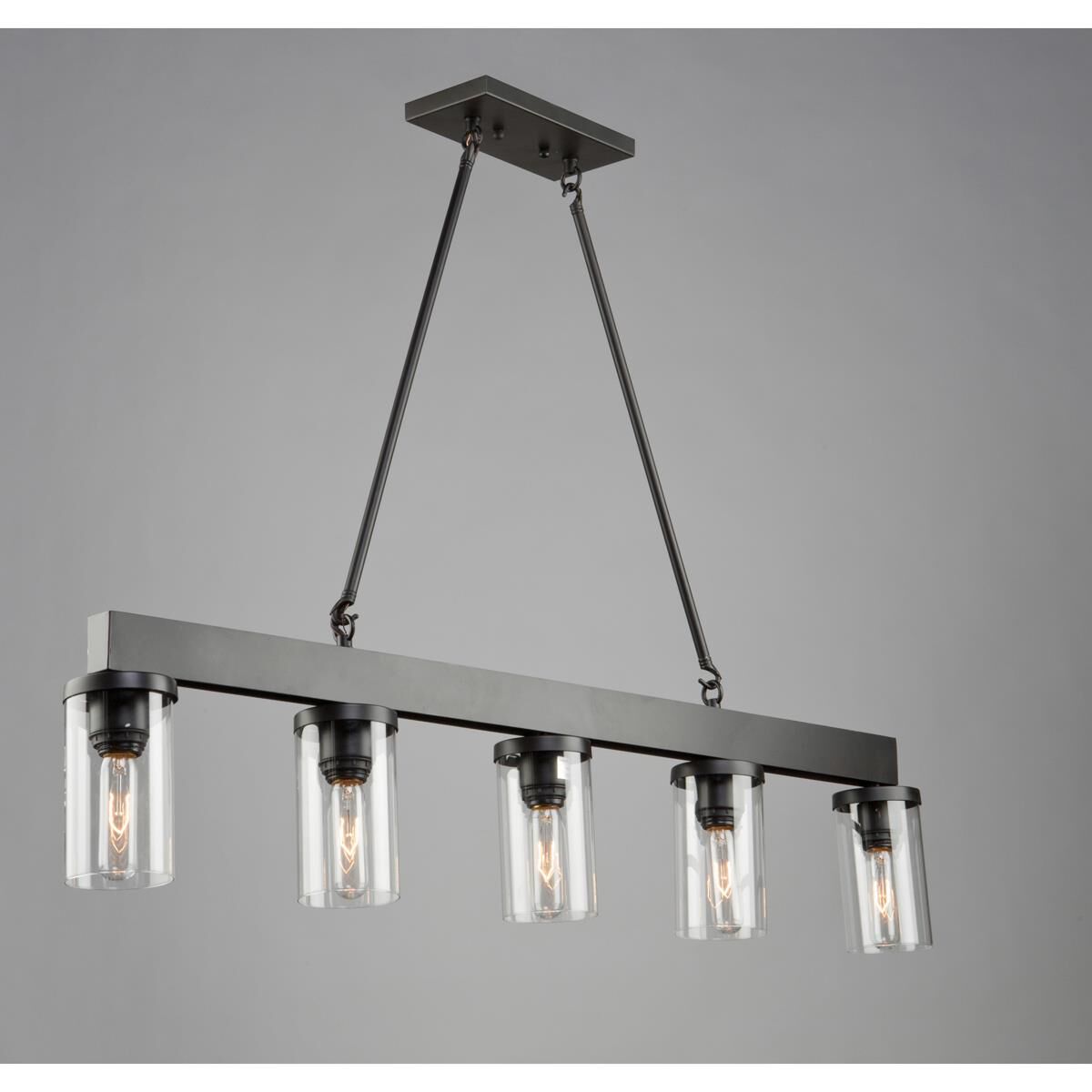 Artcraft Menlo Park 42 Inch 5 Light Linear Suspension Light Menlo Park - AC10008 - Modern Contemporary