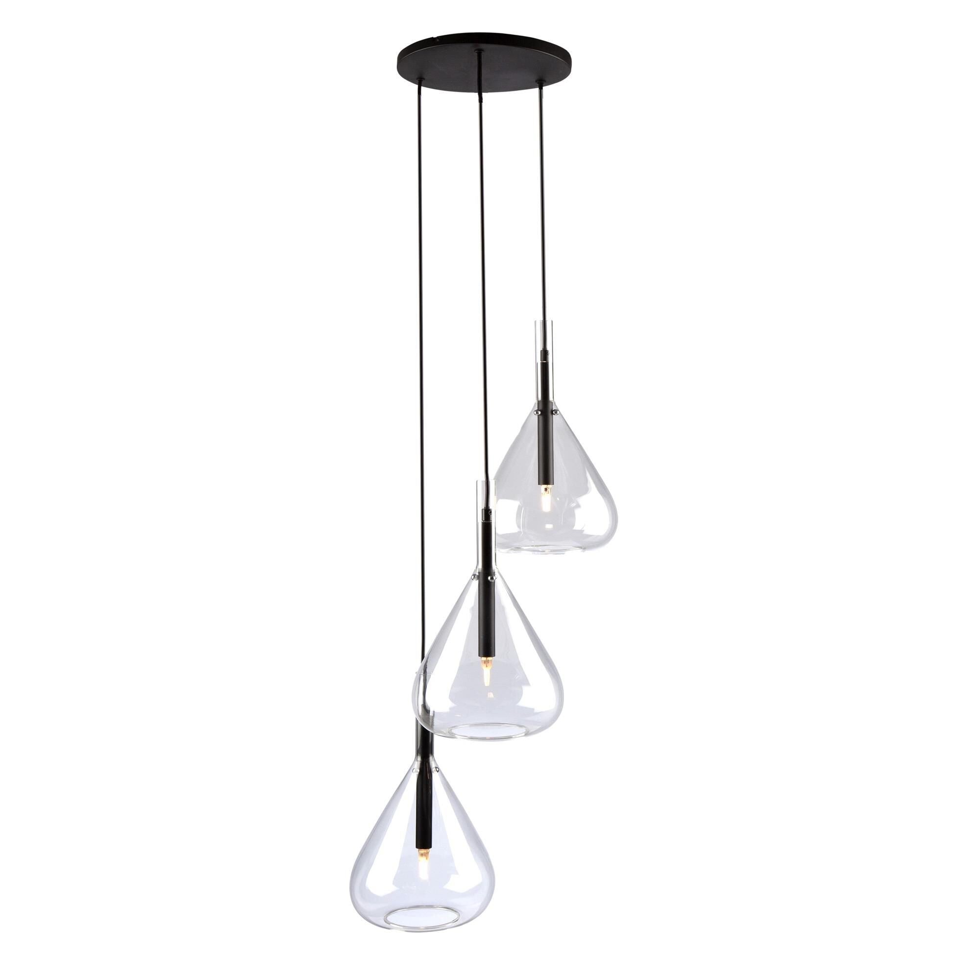 Artcraft Conic 15 Inch Large Pendant Conic - AC11163BK - Modern Contemporary