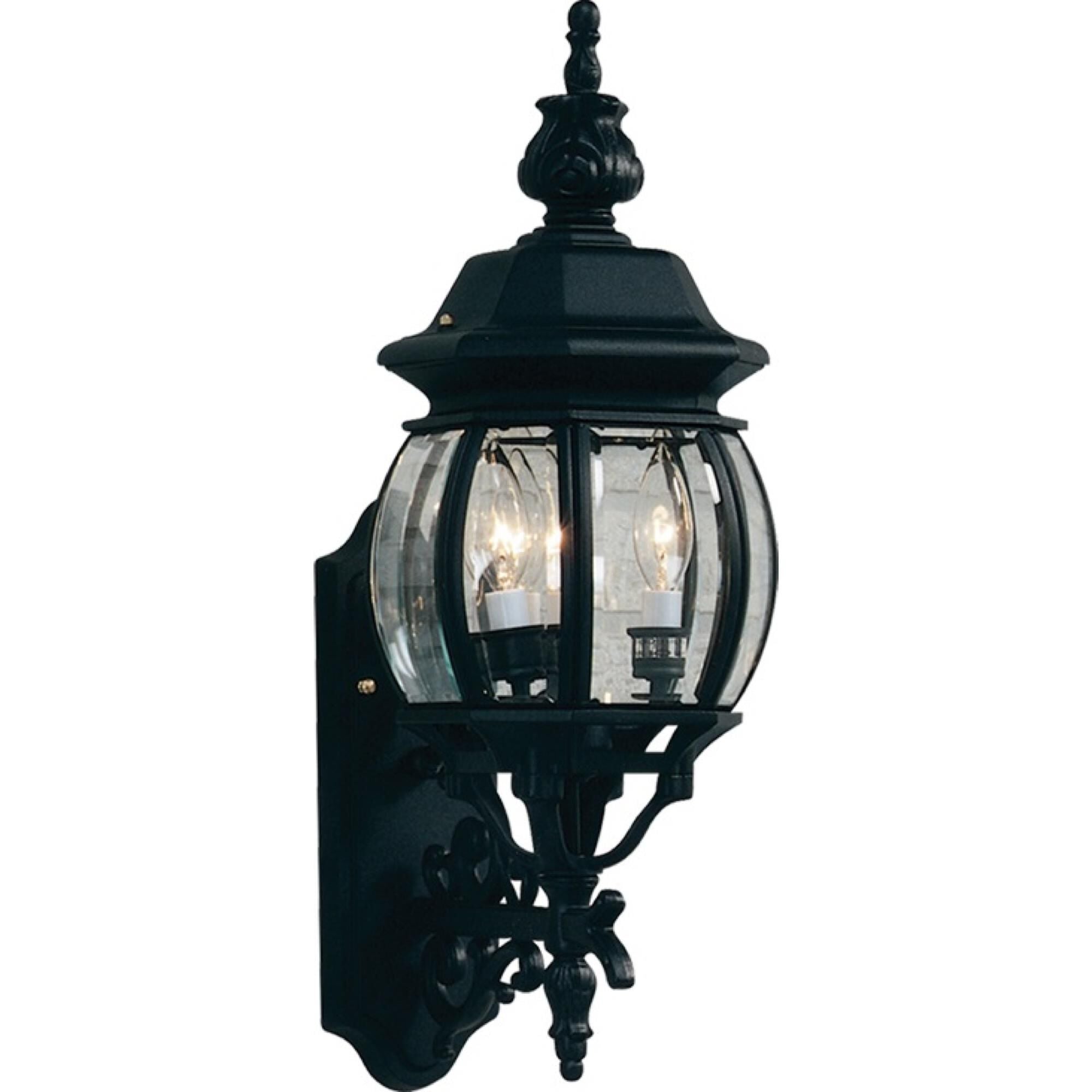 Artcraft Classico 22 Inch Tall 3 Light Outdoor Wall Light Classico - AC8360BK - Traditional