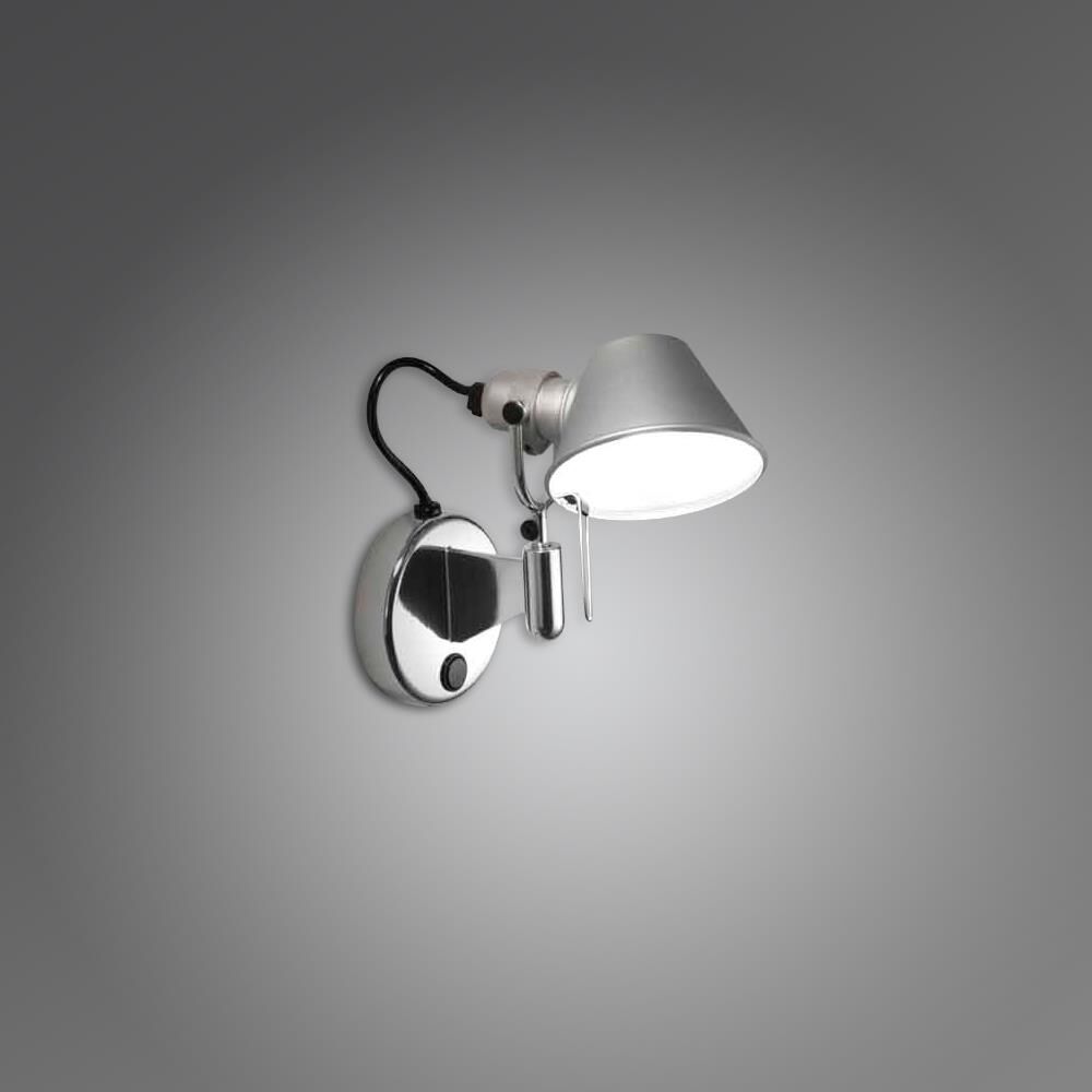Artemide Michele De Lucchi, Giancarlo Fassina Tolomeo LED Wall Swing Lamp Tolomeo - A043608 - Modern Contemporary