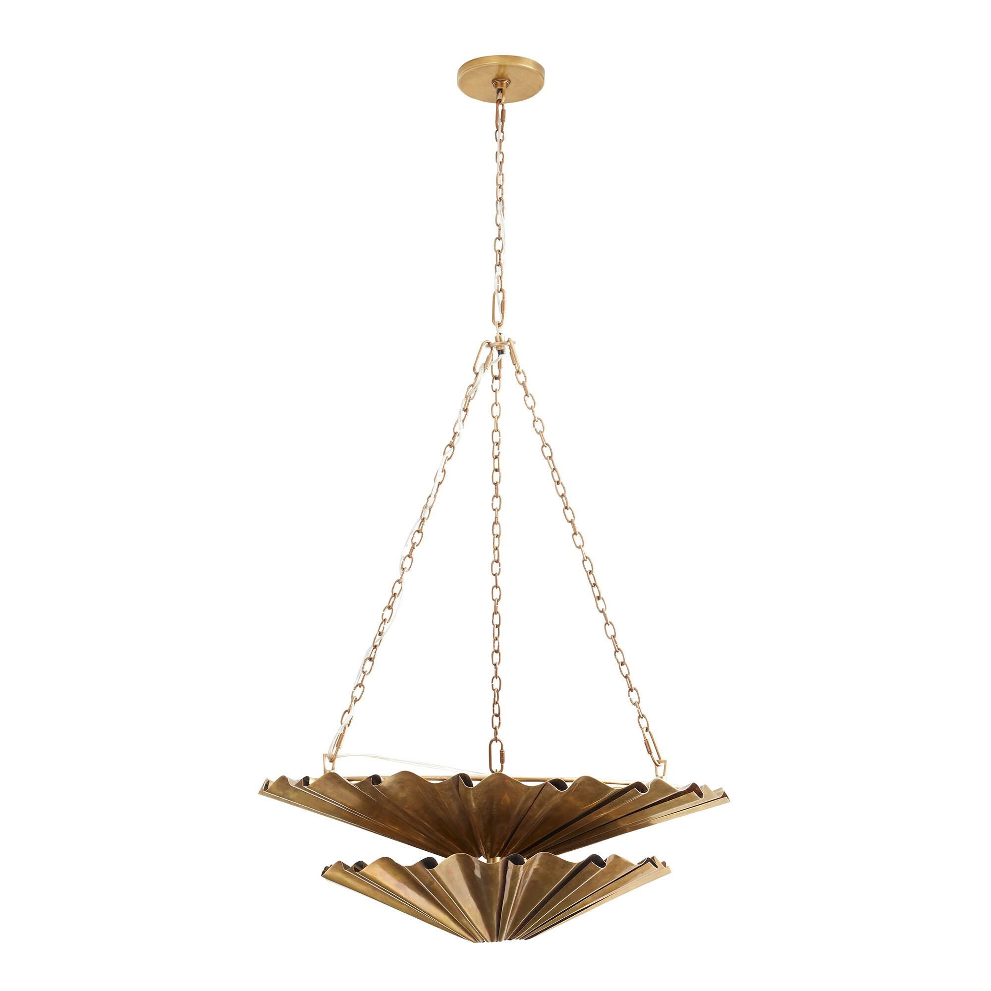 Arteriors Home Katya 28 Inch 9 Light Chandelier Katya - 42040 - Transitional
