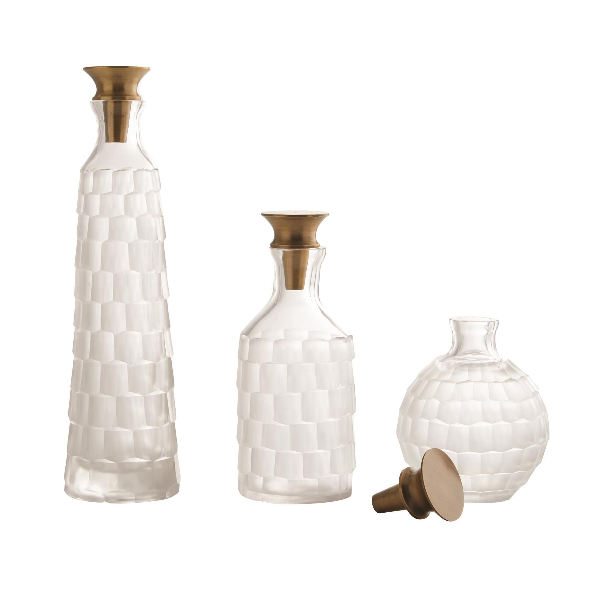 Arteriors Home Macklin Decorative Bottle-Canister Macklin - 4593 - Modern Contemporary