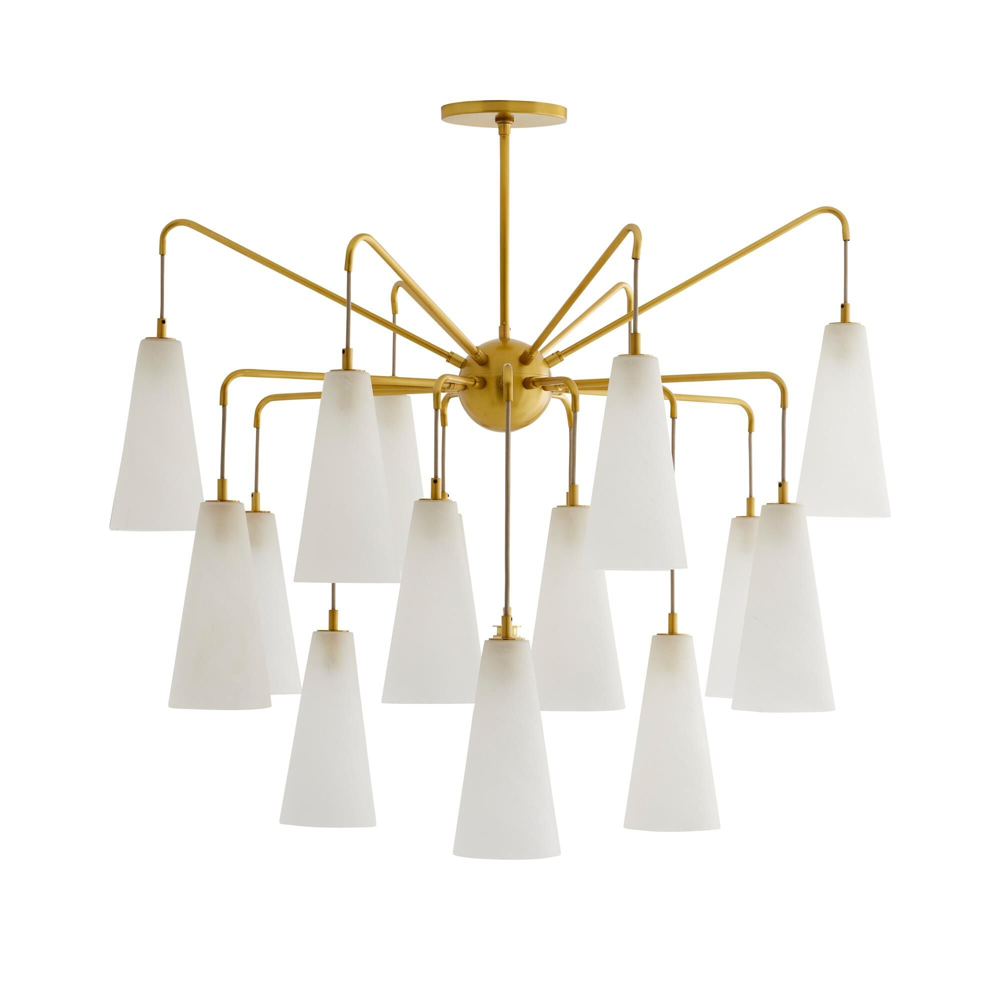 Arteriors Home Mika 41 Inch 18 Light Chandelier Mika - 89472 - Modern Contemporary