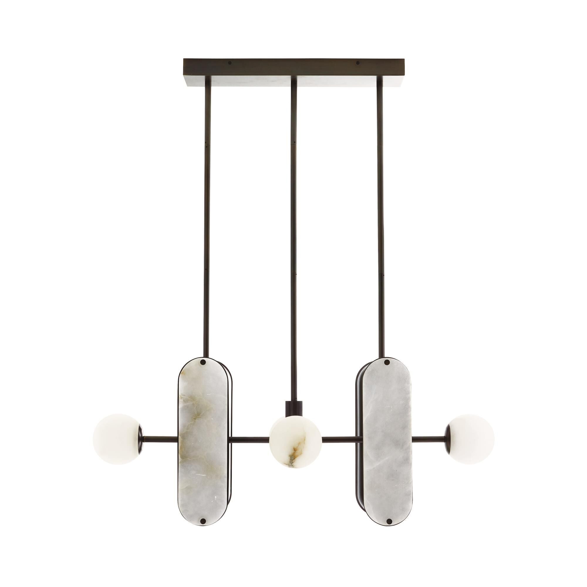 Arteriors Home Maradona 38 Inch 8 Light LED Linear Suspension Light Maradona - 89478 - Industrial