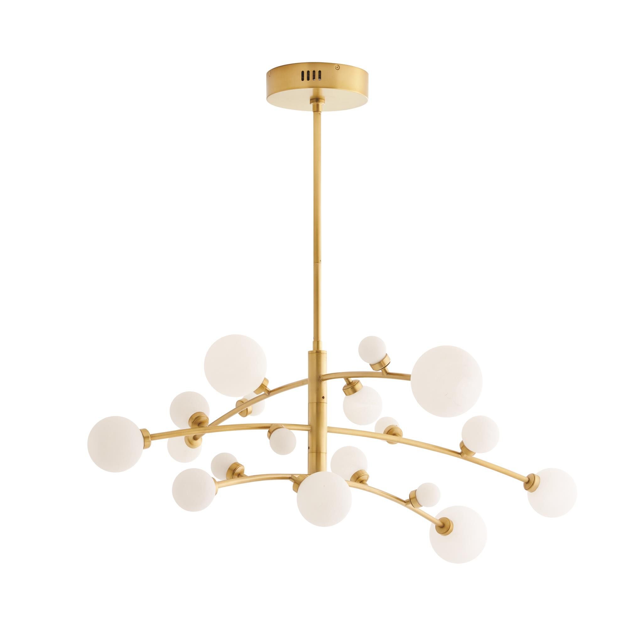 Arteriors Home Maser 45 Inch 18 Light LED Chandelier Maser - 89481 - Modern Contemporary