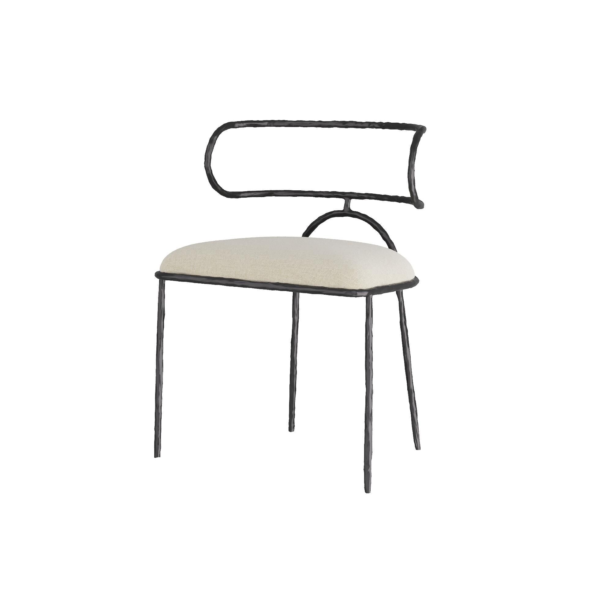 Arteriors Home Aisha Dining Chair Aisha - FRI05 - Industrial