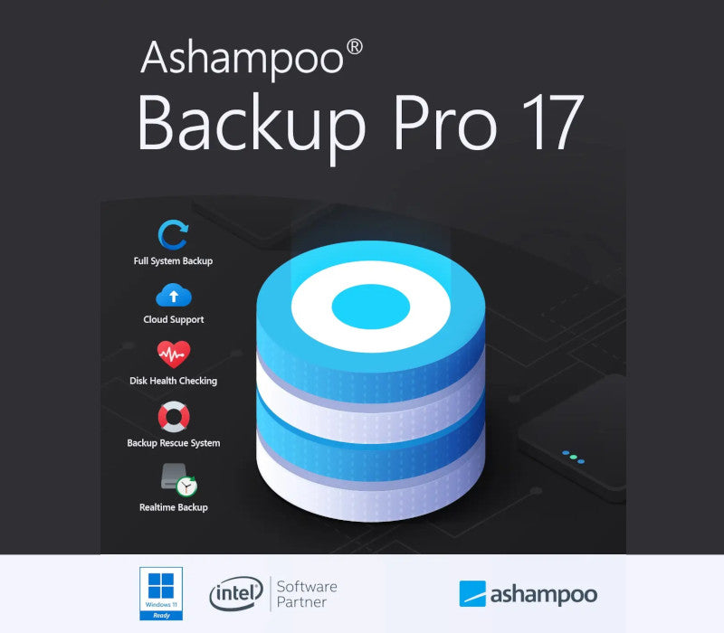 Ashampoo Backup Pro 17 Key (Lifetime - 1 PC)