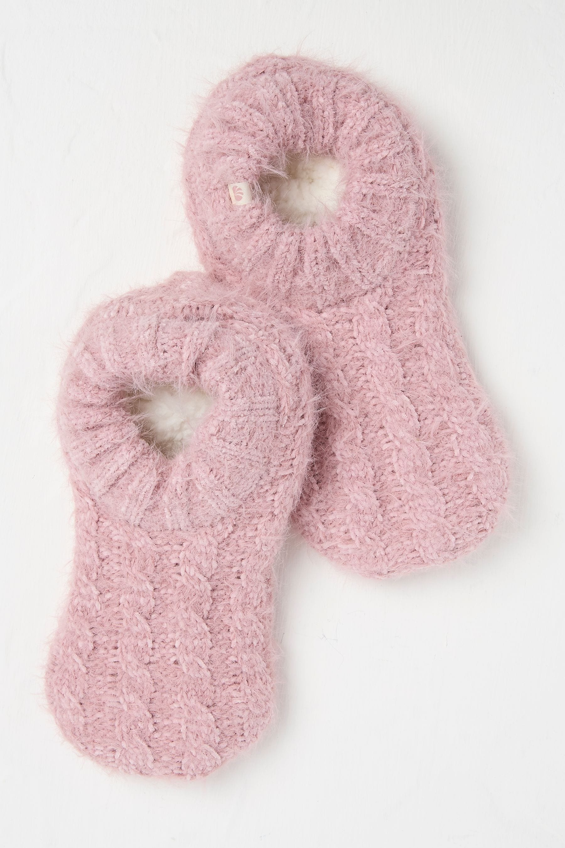 Fat Face - Pink Short Slipper Socks
