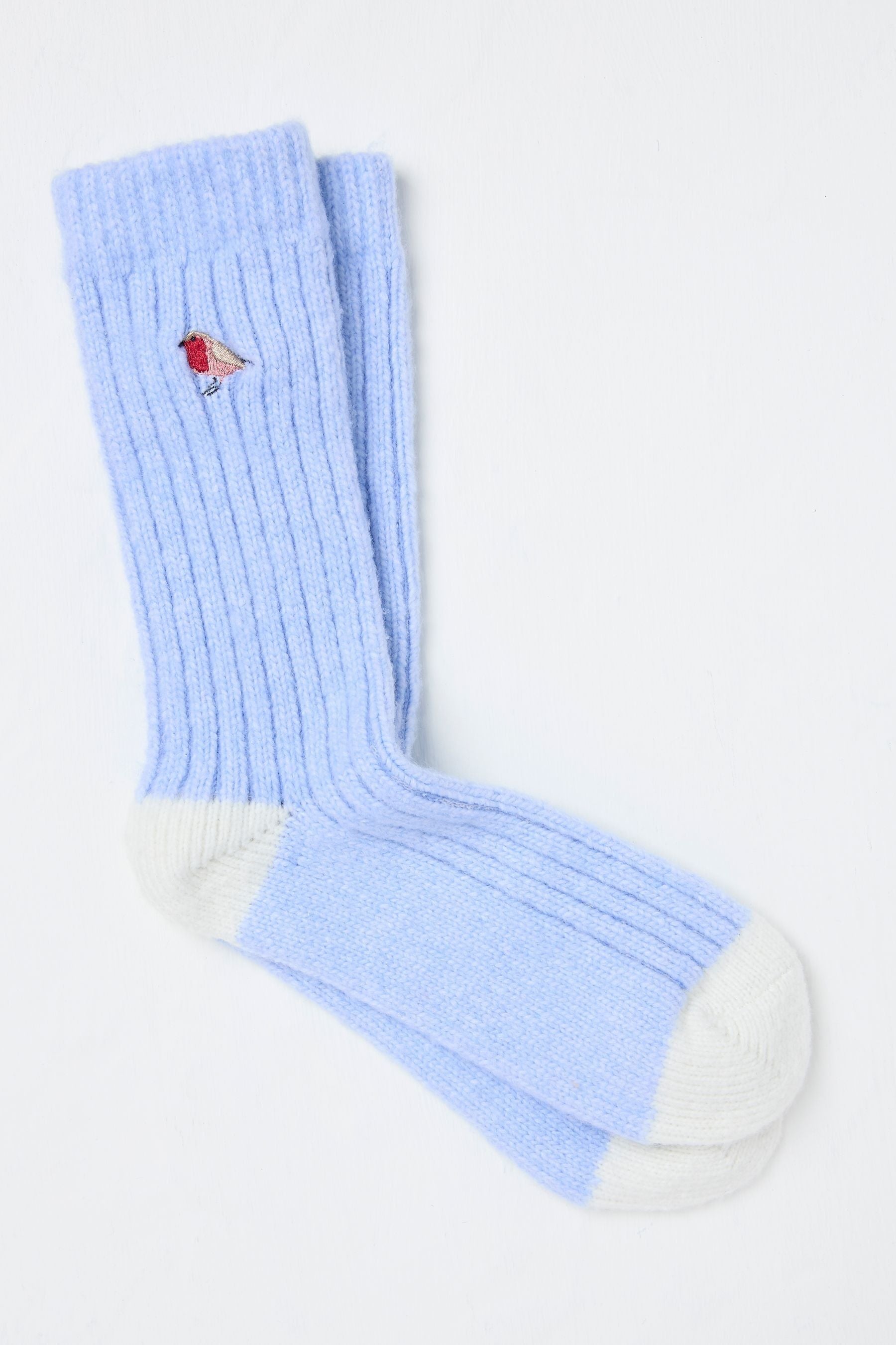 Fat Face - Robin Blue Super Soft Socks