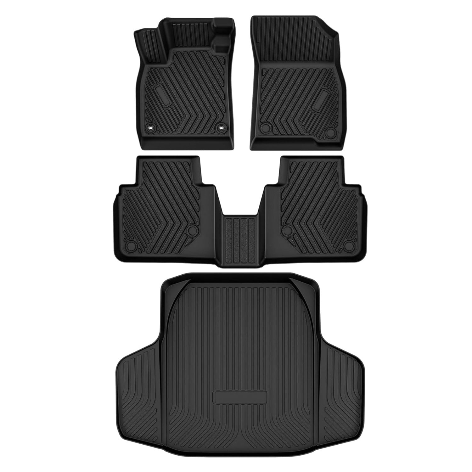YITAMOTOR® Black Floor Mats for Honda Accord 2023 2024 2025 & Honda Accord Hybrid 2023 2024 2025