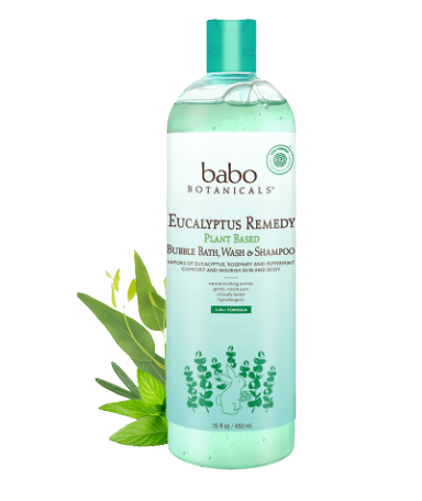 Eucalyptus Shampoo, Bubble Bath & Wash