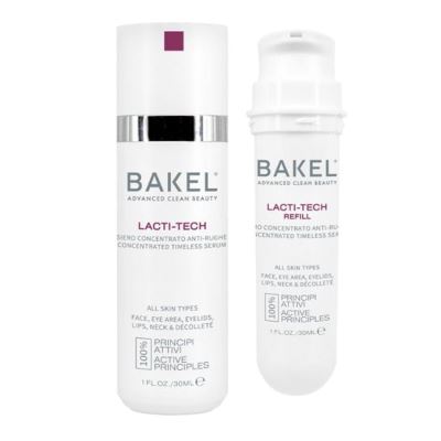 BAKEL Lacti-Tech Case & Refill 30 ml Koncentreret anti-rynke serum til øjenkonturansigtet