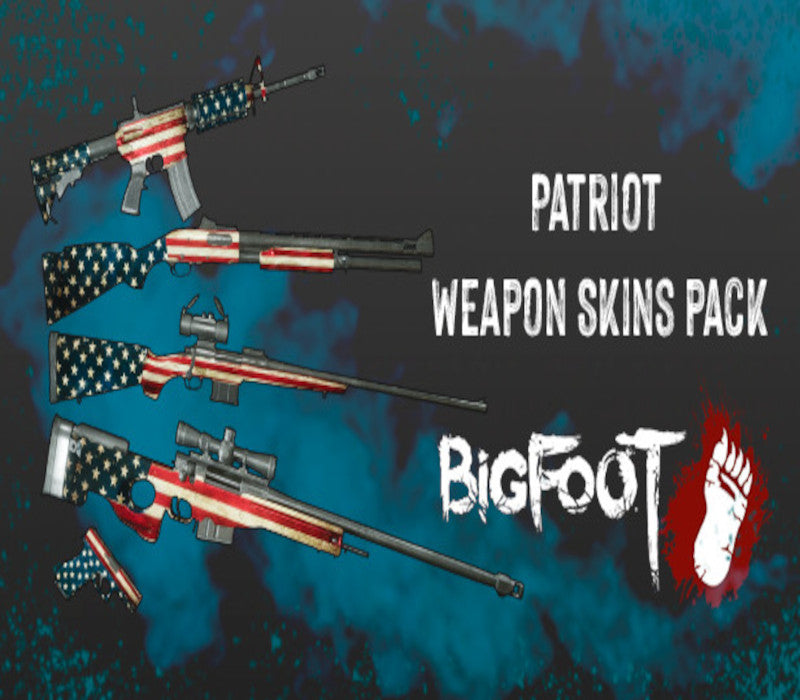 BIGFOOT - WEAPON SKINS "Patriot" DLC PC Steam CD Key