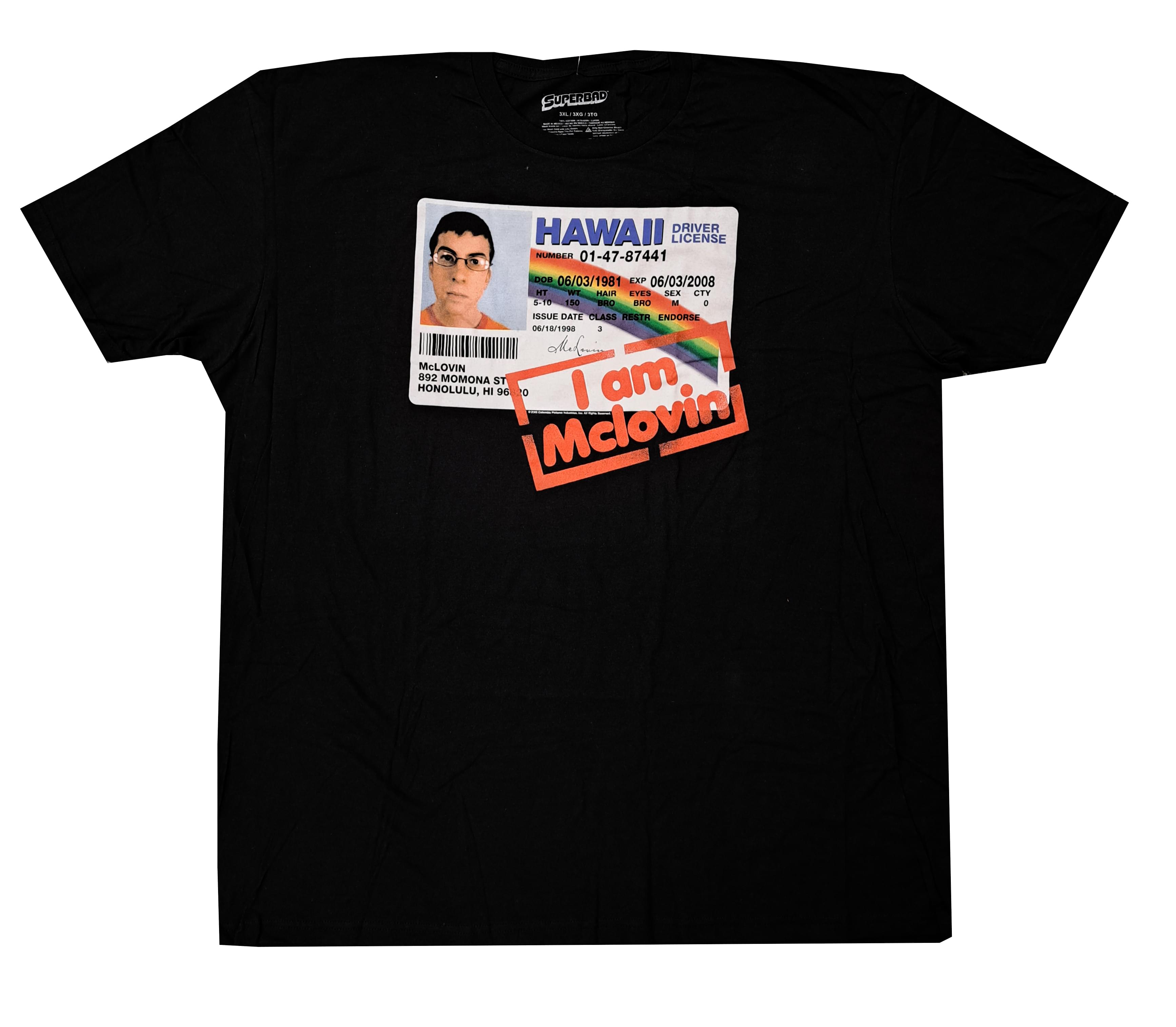 Superbad I Am Mcloven Adult T-Shirt | XXX-Large