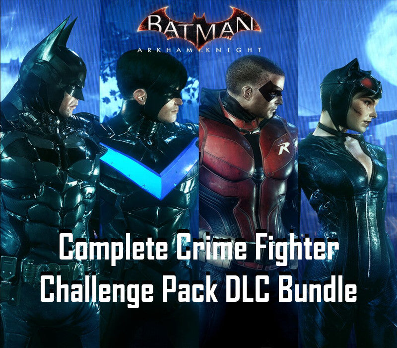 Batman Arkham Knight - Complete Crime Fighter Challenge Pack DLC Bundle Steam CD Key