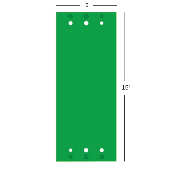 Big Moss Super G V2 Putting Green & Chipping Mat - Default Title