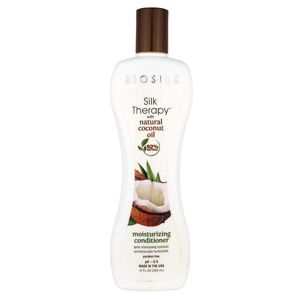 Silk Therapy With Organic Coconut Oil Moisturizing Conditioner - 12.0oz